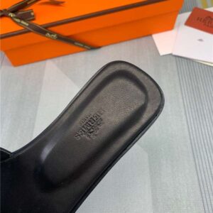 Alternative view of Hermes Oran Sandal Black For Women