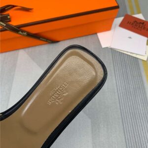 Alternative view of Hermes Oran Sandal Black For Women