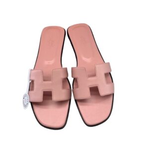 Hermes Oran Sandal Pink For Women