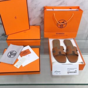Alternative view of Hermes Oran Sandal Brown For Women, Women's Shoes H021056Z