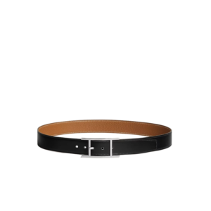 Hermes Quentin 32mm Reversible Belt Noir/ Brown For Men H054550CKAA085