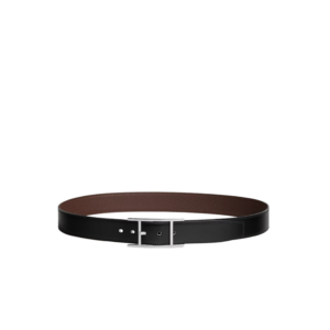 Hermes Quentin 32mm Reversible Belt Noir/ Chocolat For Men H054550CKAB075