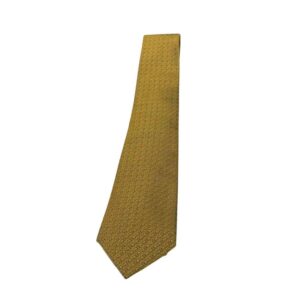 Hermes Tie Larguez Les Amarres Twillbi Yellow For Men