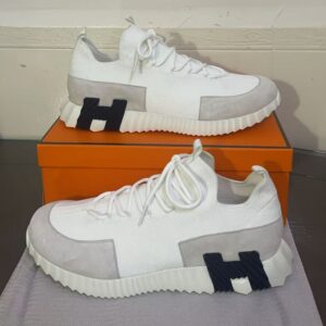 Alternative view of Hermes White Sneakers For Men Size 45EU - 11US - 28Cm - 11In