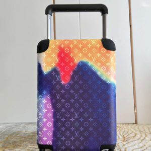 Alternative view of Louis Vuitton Horizon 55 Suitcase 21.7in/ 55cm Monogram Blue Silver Hardware