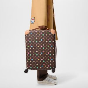 Alternative view of Louis Vuitton Horizon 55 Suitcase 21.7in/ 55cm Brown Champagne Hardware M47070