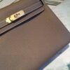 Hermes Kelly 28 Greige Bag With Gold Toned Harware For Women, Women's Handbags, Shoulder Bags 11in/28cm - Image 5