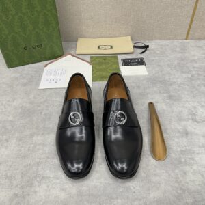 Alternative view of Gucci Interlocking G Loafer Black For Men 730134 06F00 1000
