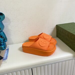 Alternative view of Gucci Interlocking G Slide Sandal Orange For Men