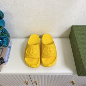 Alternative view of Gucci Interlocking G Slide Sandal Yellow For Men