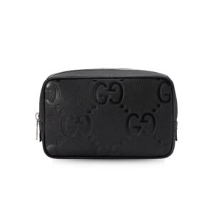 Gucci Jumbo GG Toiletry Case Black 9 In/ 23 Cm 766957 AABY0 1000