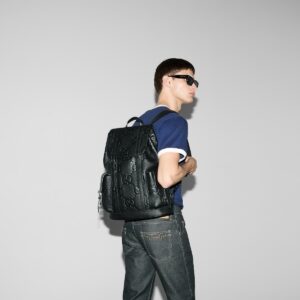 Alternative view of Gucci Jumbo GG Large Backpack  Black For Men 13.4 In/ 34 Cm 625770 AABZF 1000