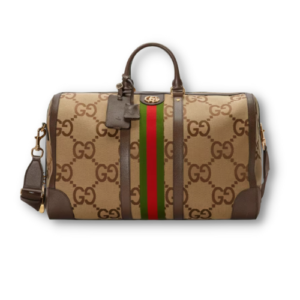 Gucci Jumbo GG Large Duffle Bag Brown 20.5in/52cm 696039 UKMKG 8396
