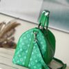 Louis Vuitton Keepall Bandouliere 45 Travel Bag 17.7in/ 45cm Green Silver Hardware M31046 - Image 6