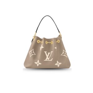Louis Vuitton LV Bundle Monogram Empreinte Grey/Cream For Women 28cm/11in M25453