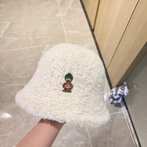 Louis Vuitton Duck Beanie LV White For Women