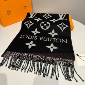 Alternative view of Louis Vuitton LV Essential Scarf Black For Women