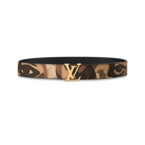 Louis Vuitton LV Initials 40mm Reversible Belt Brown For Men- M8288U