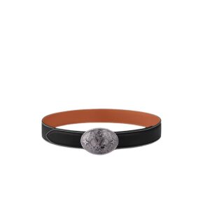 Louis Vuitton LV Shield 35mm Reversible Belt Black For Men