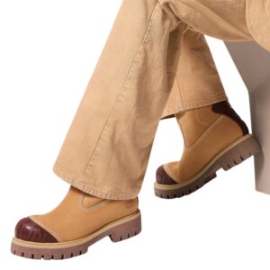 Alternative view of Louis Vuitton LV x Timberland Mid Boots Beige For Men 1AD78T