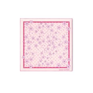 Louis Vuitton LV x TM Monogram Cherry Blossom Square Pink 67cm/26in For Women - M94964