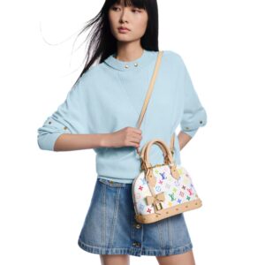 Alternative view of Louis Vuitton LV x TM Alma BB Top Handle Bag 9.3in/ 23.5cm Multicolored Bag Gold Hardware For Women M13078