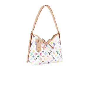 Alternative view of Louis Vuitton LV x TM CarryAll PM Shoulder Bag 11.4in/ 29cm Multicolored Gold Hardware For Women M13661