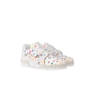Alternative view of Louis Vuitton LV x TM LV Trainer Sneaker Multicolored Blanc For Women - 1AGZDN