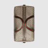 Gucci Large Duffle Bag With Web Beige 20.5 In/ 52 Cm 760152 FACK7 9768 - Image 5