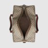 Gucci Large Duffle Bag With Web Beige 20.5 In/ 52 Cm 760152 FACK7 9768 - Image 4
