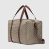 Gucci Large Duffle Bag With Web Beige 20.5 In/ 52 Cm 760152 FACK7 9768 - Image 3