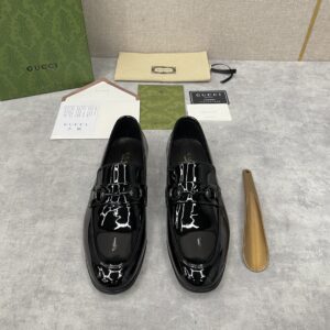Alternative view of Gucci Loafer With Horsebit Black For Men 730137 BNC00 1000