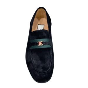 Gucci Loafer With Interlocking G Black For Men