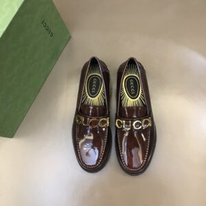 Alternative view of Loafer With Logo Gucci Dark Brown For Men