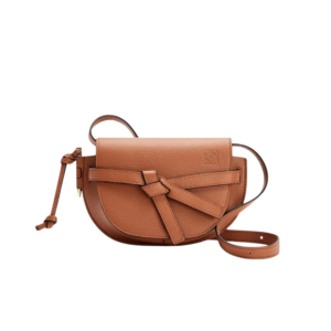 Loewe Gate Dual Mini Shoulder Bag 8.3in 21cm Brown For Women