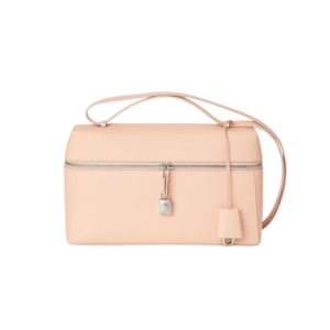 Loro Piana Extra Bag L27 Top Handle Bag 10.6in/ 27cm Bubble Gum For Women FAN4086 30DU