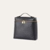 Loro Piana Extra Pocket L23.5 Backpack 9.1in/ 23cm Black Gold Hardware For Women FAN4194 8000 - Image 3