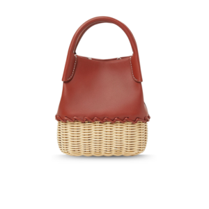 Loro Piana Micro Bale Top Handle Bag 6.3in/ 16cm Deep Kummel Gold Hardware For Women FAP5822_B4K8