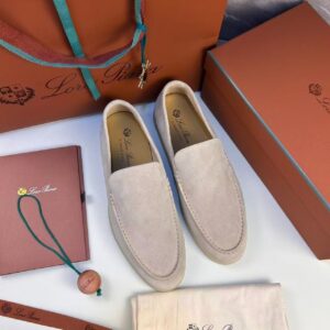Alternative view of Loro Piana Summer Walk Loafers Beige For Men FAI3276
