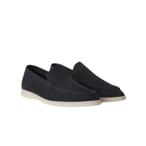 Loro Piana Summer Walk Loafers Dark Blue For Men FAI3276