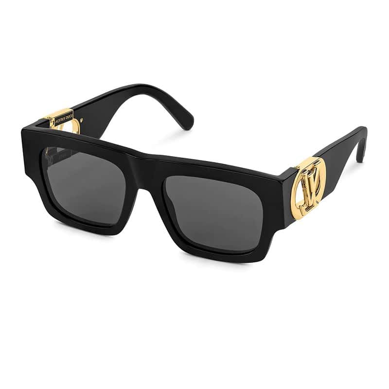 Louis Vuitton Link Square Sunglasses Black For Women Z1478W