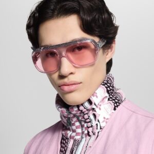Alternative view of Louis Vuitton 1.0 Millionaires Sunglasses Pink For Men Z3050W