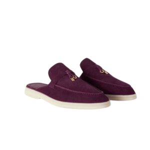 Loro Piana Babouche Charms Walk Loafers Bright Amaranth For Women - FAI1543 K03I