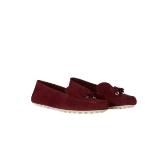 Loro Piana Dot Sole Walk Loafers Wild Plum For Women - FAN0109 Q06B