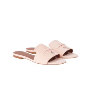 Loro Piana Summer Charms Sandal Pink Shell For Women - FAI5580 30D2