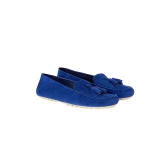 Loro Piana Dot Sole Walk Loafers Blue Fluorite For Women - FAN0109 W13O