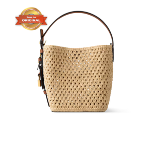 Louis Vuitton All In BB Bucket Bag 6.3in/ 16cm Brown Gold Hardware For Women M14217