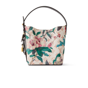 Louis Vuitton All In BB Bucket Bag 7.1in/ 18cm Monogram Dune Gold Hardware For Women M29067