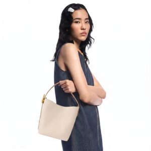Alternative view of Louis Vuitton All In BB Bucket Bag 7.1in/ 18cm Quartz Hazelnut Gold Hardware For Women M29112