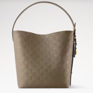 Alternative view of Louis Vuitton All In GM Bucket Bag 12.2in/ 31cm Smoke Monogram Empreinte Gold Hardware For Women M25823